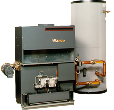 Fire Coil Water Heater & Storage Tank