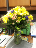 Flowers from Customer Flowers from Customer